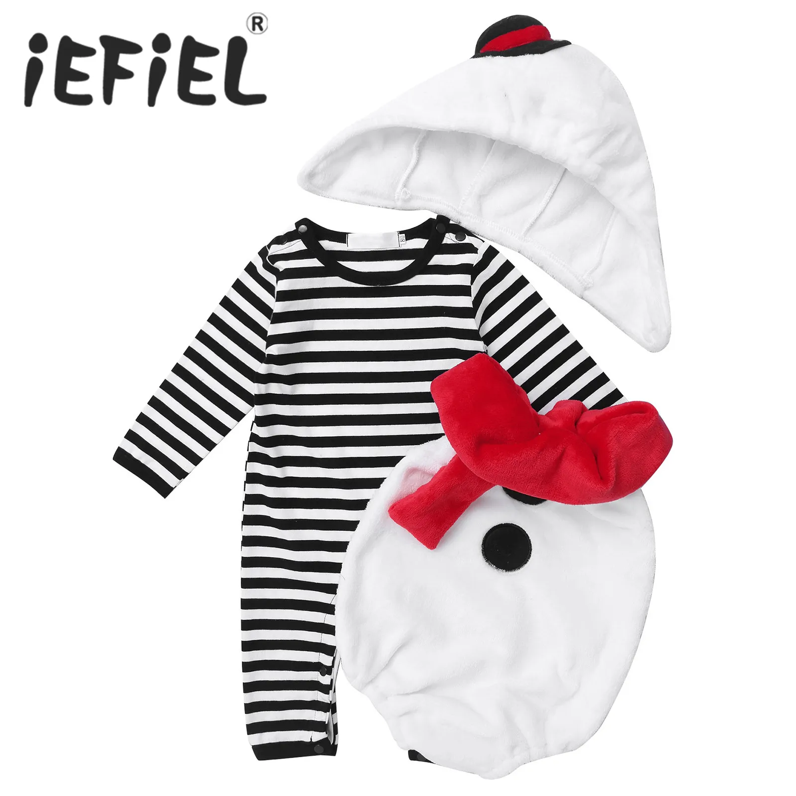 Для младенцев для малышей мальчиков и девочек унисекс с рождественским рисунком