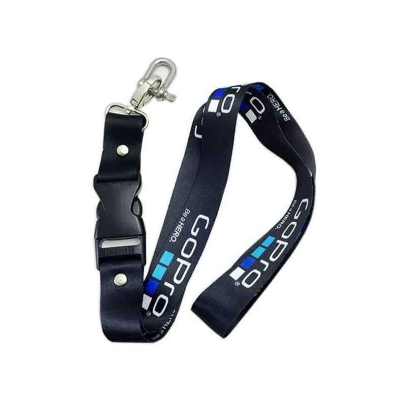 neck strap Быстросъемный ремешок для камеры, анти-потеря, шейный ремешок для Gopro Hero 6 5 4 SJCAM SJ4000 SJ8 YI 4K Mijia Mini, аксессуары для спортивной камеры - Цвет: neck strap