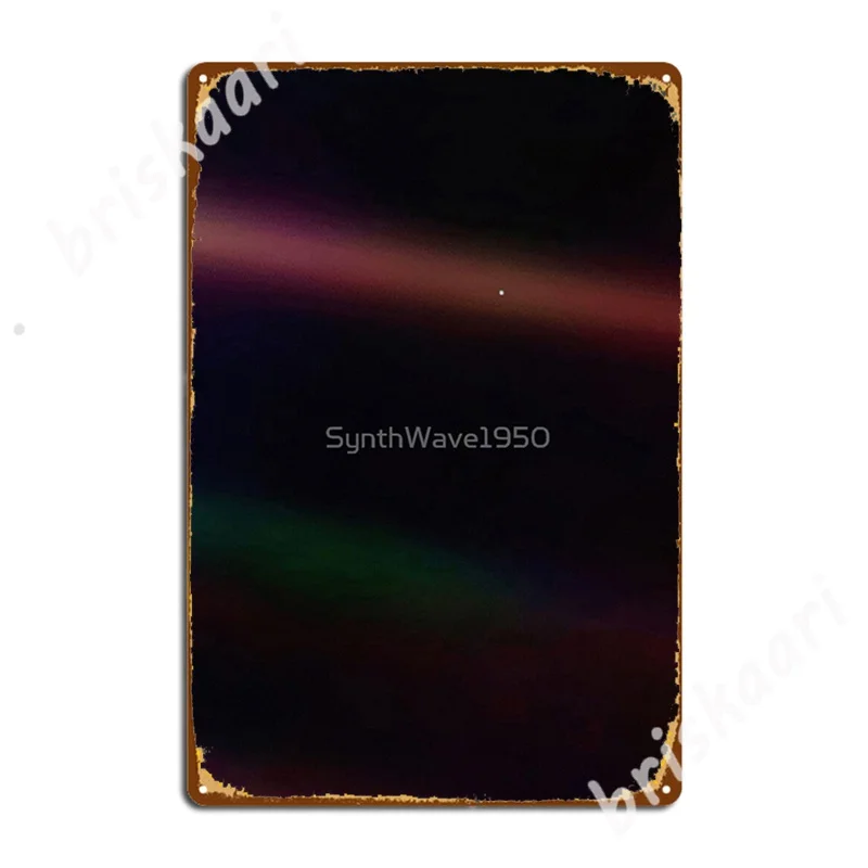 Бледно голубая точка Вояджер металлические знаки плакат украшение для паба