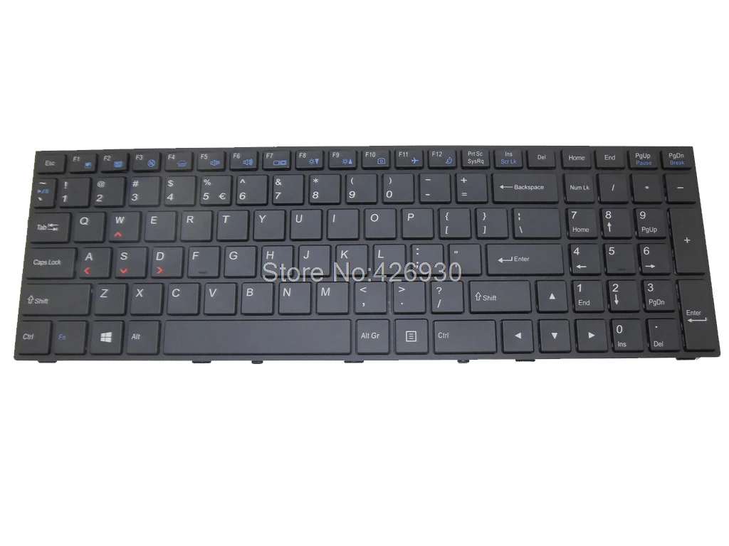 US UI клавиатура с подсветкой P650 для CLEVO P650SE MP 13H83U4J4306 13H83USJ4306 13H83USJ430B 13H83USJ430B4|us