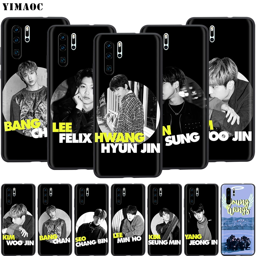 Силиконовый чехол YIMAOC Stray Kids Woojin Chan Changbin для Huawei Mate 10 P8 P9 P10 P20 Lite Pro P Y7 Y9 Smart Mini 2017