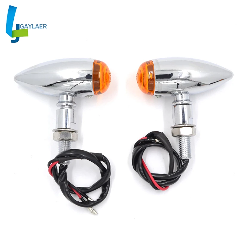 Пуля металлический мотоцикл указатель поворота светильник для мотокросса