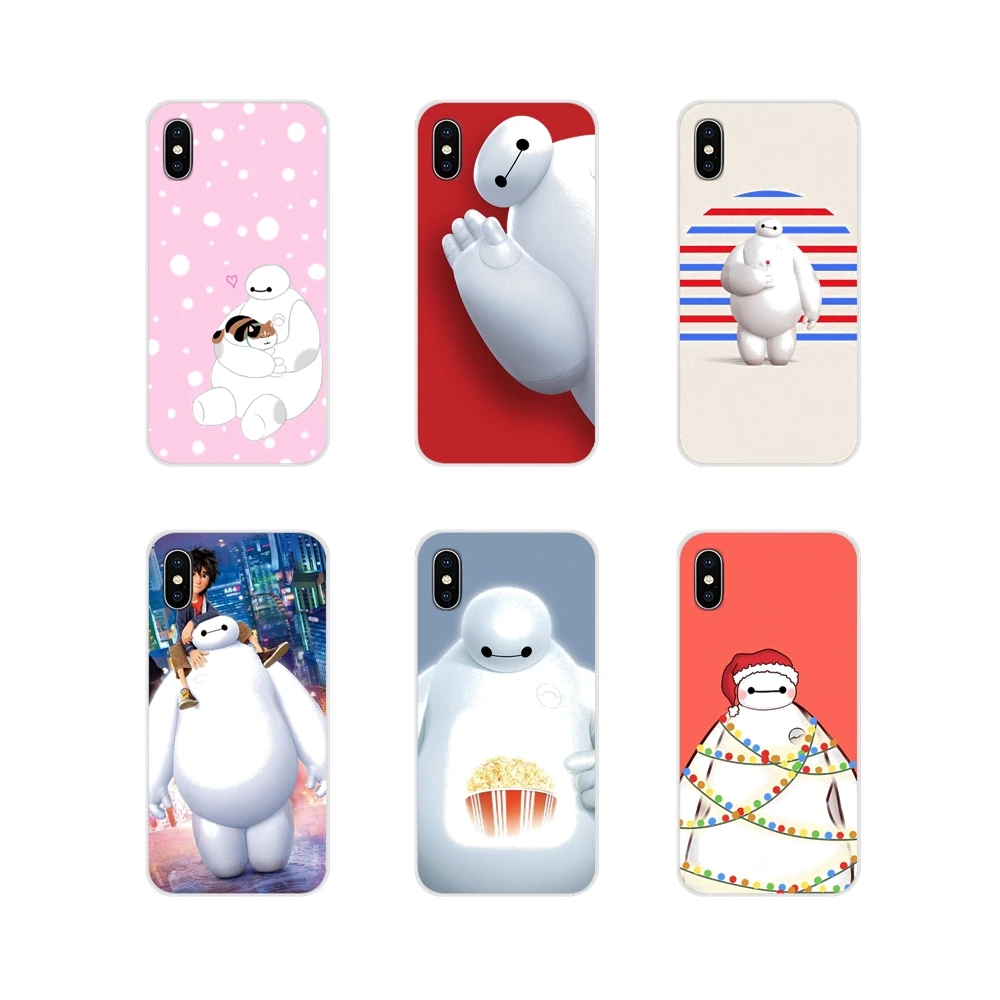 Аксессуары для телефона Чехлы Большой Герой Baymax samsung Galaxy S3 S4 S5 мини S6 S7 край S8 S9 S10