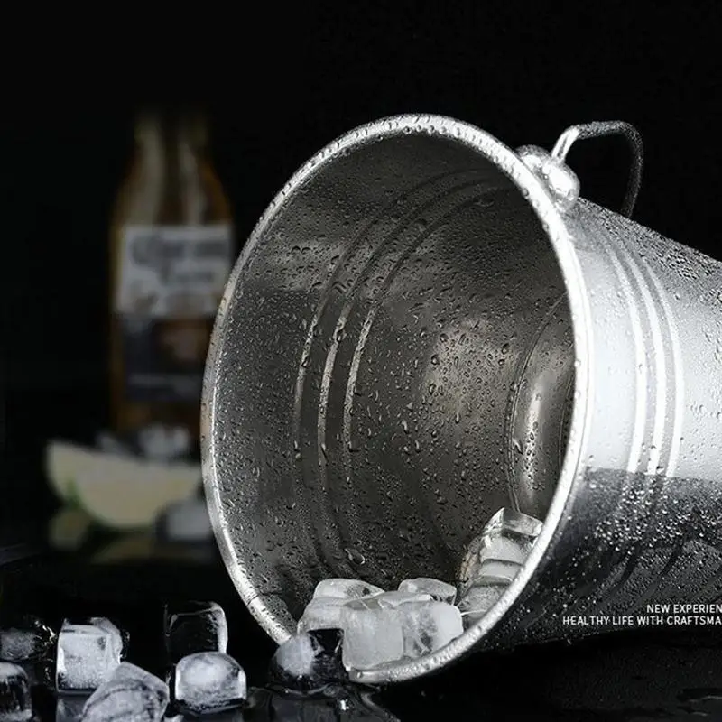 Портативный охладитель льда из нержавеющей стали с ручкой контейнер для вина