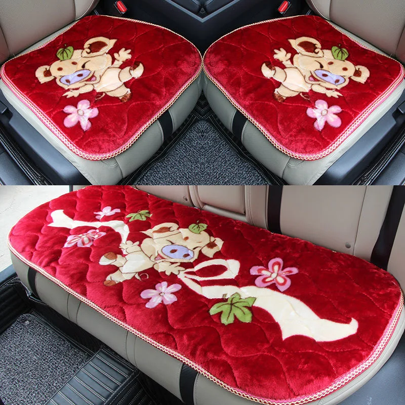 

New Car Seat Covers Protector Mat Auto Front Seat Cushion Fit Most Vehicles Seat Covers Non-slip Keep Warm car seat cover