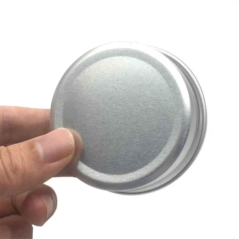 

50PCS 80g aluminium cream jars with screw lid,cosmetic case jar,80ml aluminum tins, aluminum lip balm container