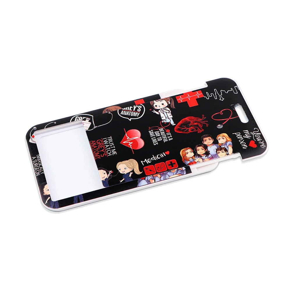 Анатомический брелок DZ1757 держатель для удостоверения личности ремешок ключей