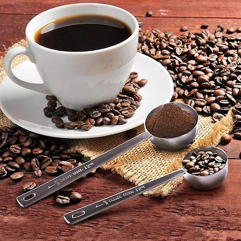 Stainless Steel Coffee Spoon Long Handle Measuring Metal 1 Tablespoon 3 Piece Set | Дом и сад