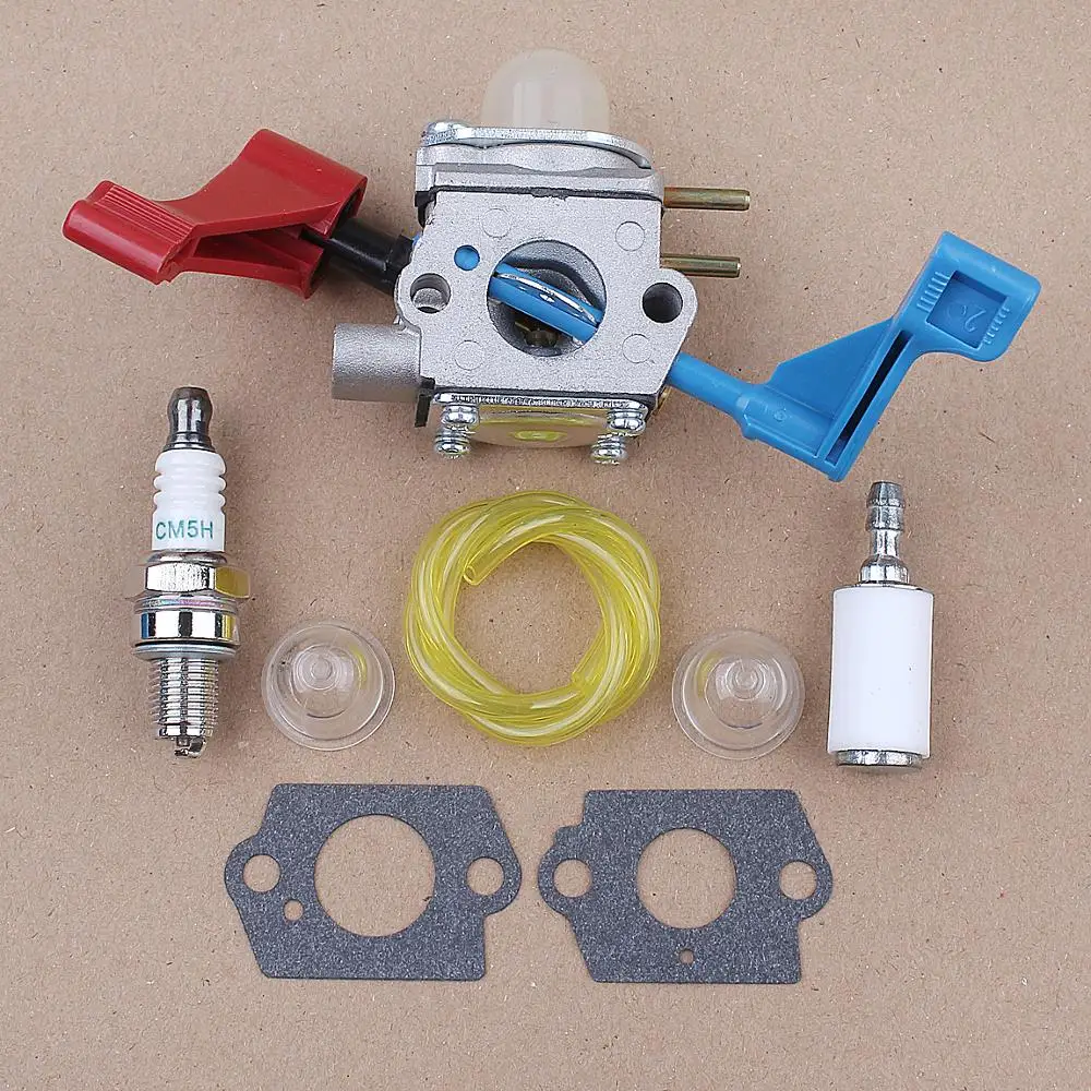 

Карбюратор топливного фильтра линия в сборе ДЛЯ Poulan FL1500 FL1500LE Carb Zama C1U-W12A C1U-W12B лист воздуходувки 530071629