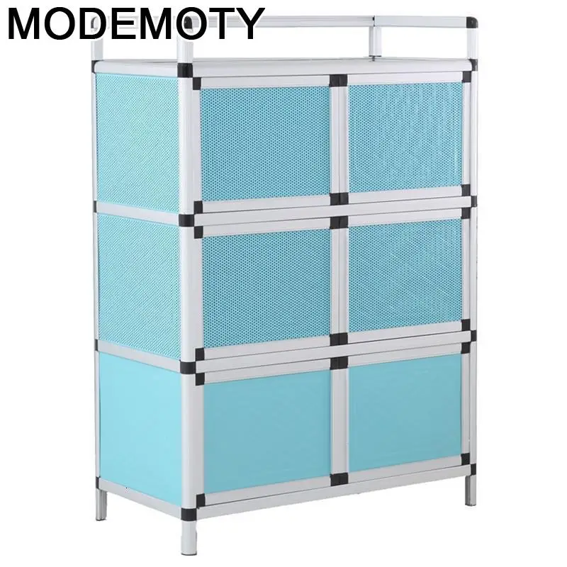 

Para Cajones Bestek Lade End Tables Sidebord Aparador Sideboard Aluminum Alloy Kitchen Furniture Mueble Cocina Cabinet Cupboard