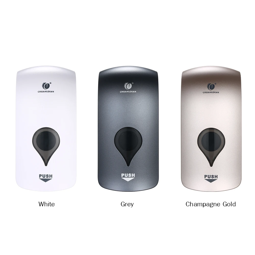 

New CD-1688D 1000ml Wall Mounted Soap Dispenser Spray Type Rinse-free Holder Dispensers for Thin Liquid Large Capacity