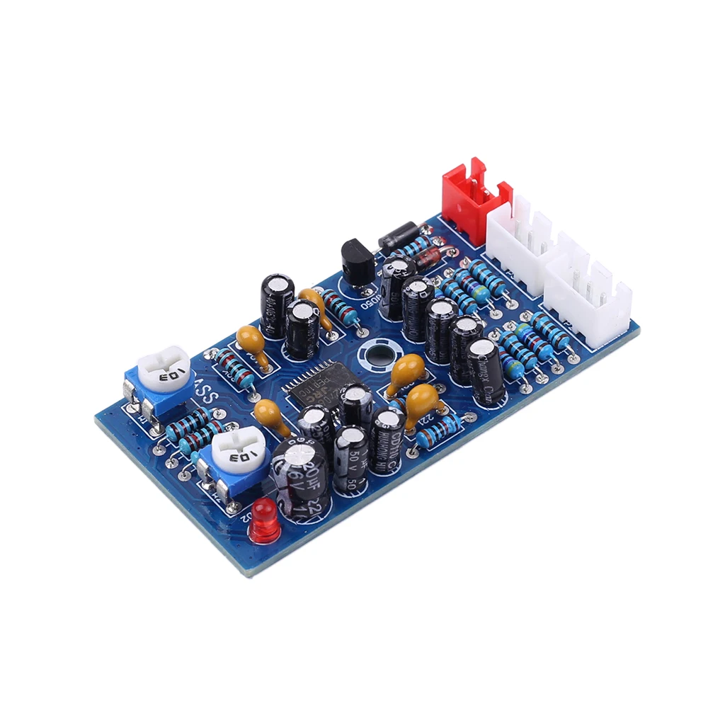 DC12V 24V предтюнер преусилитель 3D эффект ревербератор сабвуфер процессор для