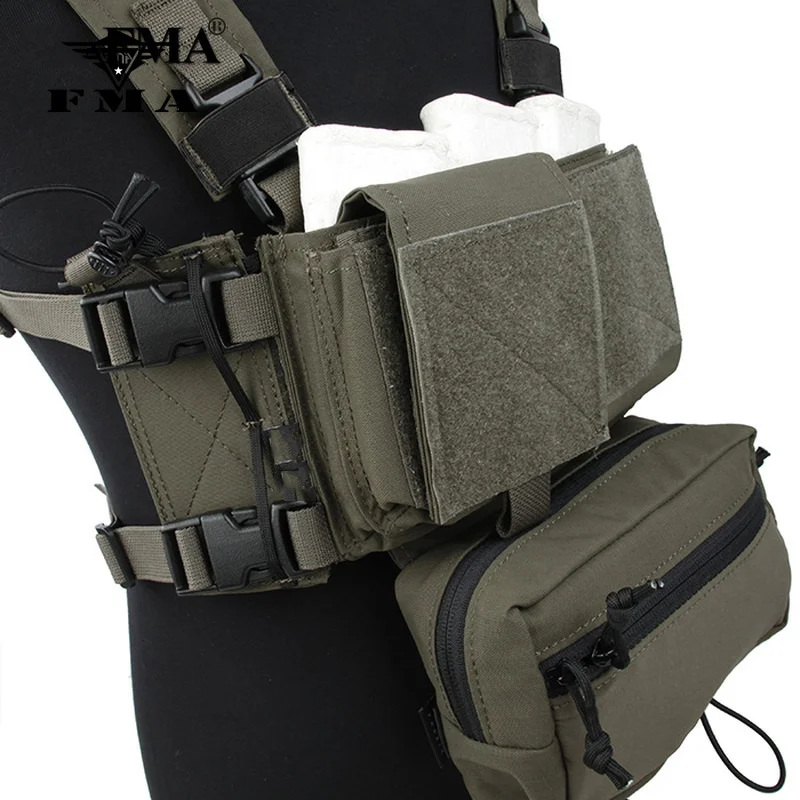 FMA тактическая нагрудная установка полный комплект Мультикам Cordura 500D SS микро