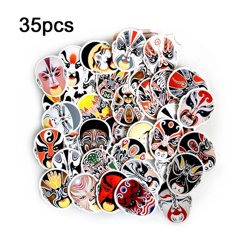 35 шт./упак. Китай Стиль для макияжа лица смешивания серия милые Водонепроницаемый