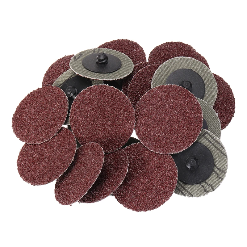 2-дюймовый шлифовальный диск Pad 25 шт R-type Roloc 36 # зернистый рулонный замок