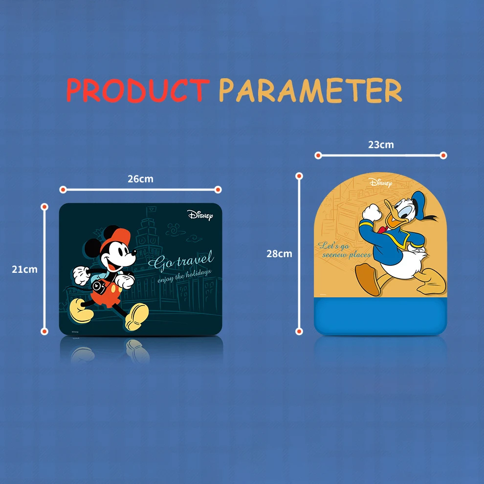 Disney Микки и Минни Маус Мышь Pad С упором для запястий портативного компьютера