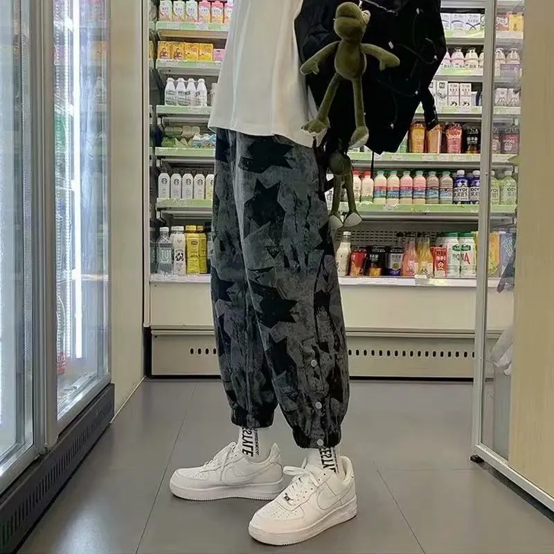 Брюки спортивные камуфляжные для мужчин и женщин джоггеры черные брюки