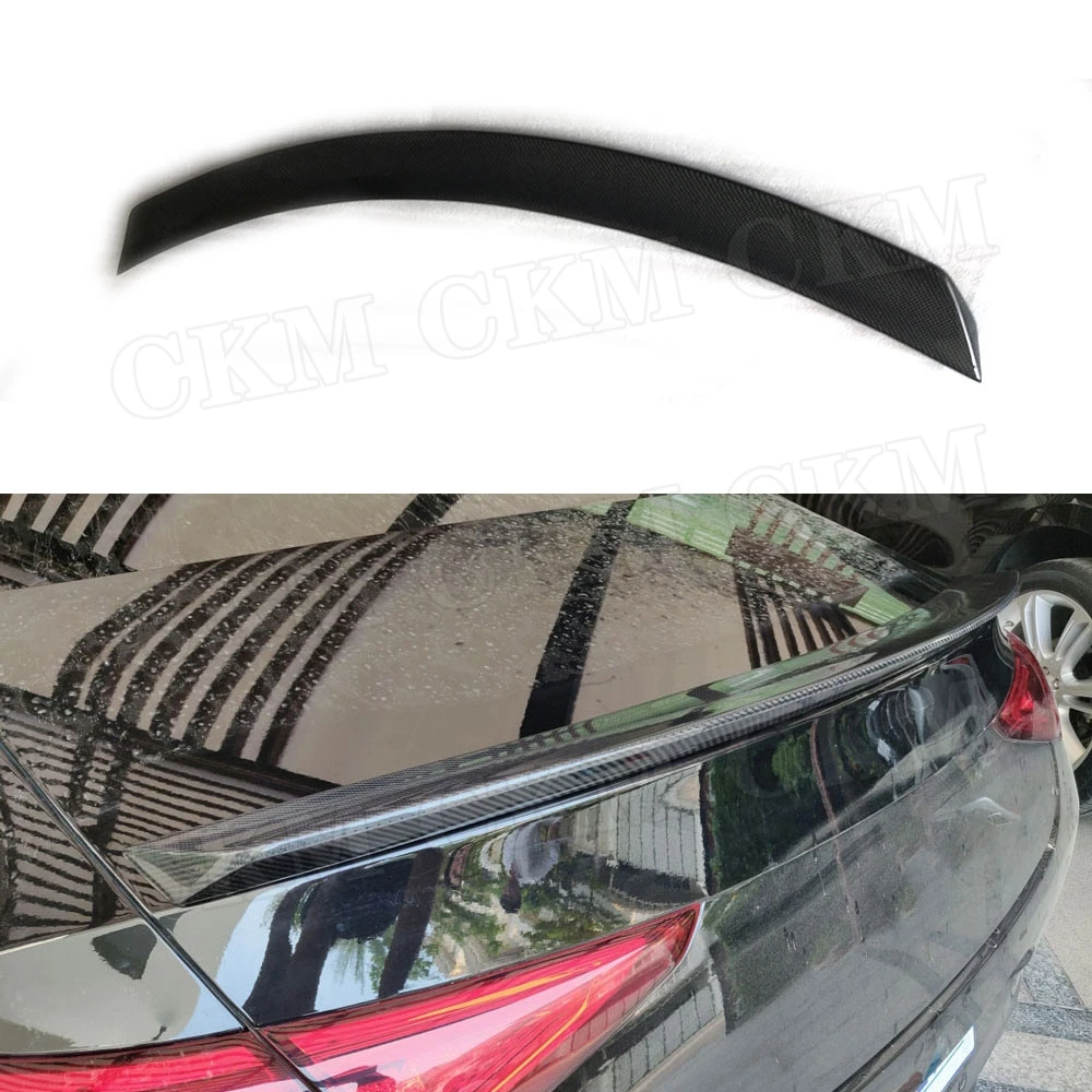 

Carbon Fiber / FRP Rear Spoiler Boot Trunk Wings for Mercedes Benz CLS Class W257 C257 CLS400 CLS550 AMG 2018 2019 Car Styling
