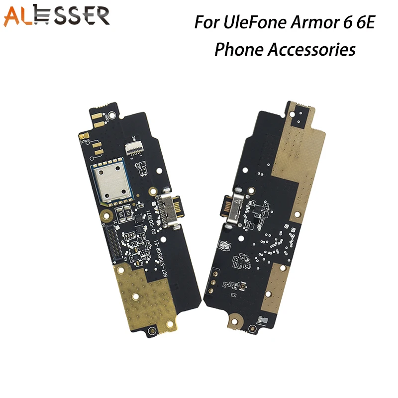 Alesser для UleFone Power 6 зарядная плата с usb входом сборки крепежные части замена 6E