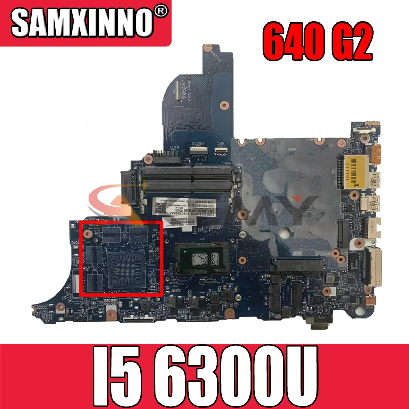 

Для HP ProBook 640 G2 650 G2 материнская плата для ноутбука Процессор I5 6300U circus-6050a2723701-mb-a02 100% тест