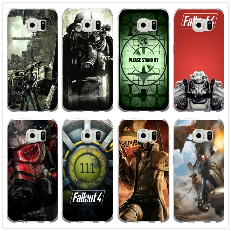 Модные Fallout 4 видеоигры для Samsung Galaxy Note 2 3 5 8 S3 S4 S5 Mini S6 S7 S8 S9 Edge Plus мягкие чехлы