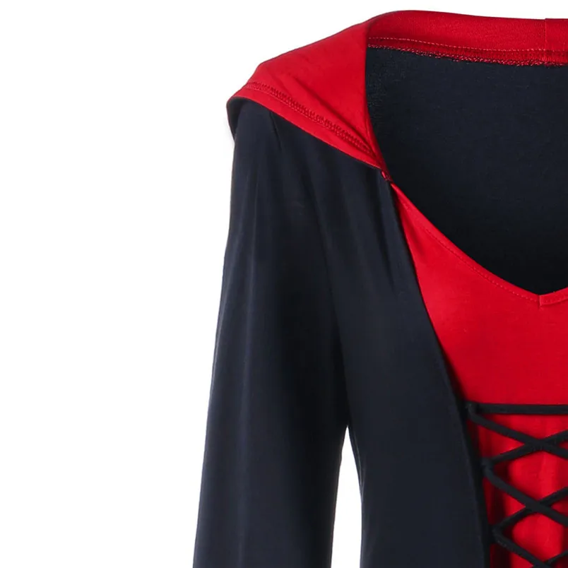 Готический плащ Wicca Robe, костюм ведьмы, костюмированный плащ для женщин, костюмы на Хэллоуин, костюмы вампиров, Необычные Вечерние Платья, размер J23