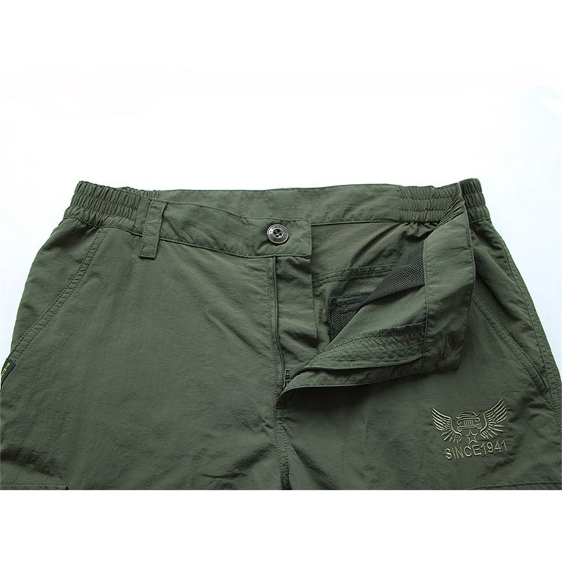 

Lightweight Men's Tactical Pants Breathable Summer Casual Army Military Long Trousers Male Waterproof Quick Dry Cargo Pants