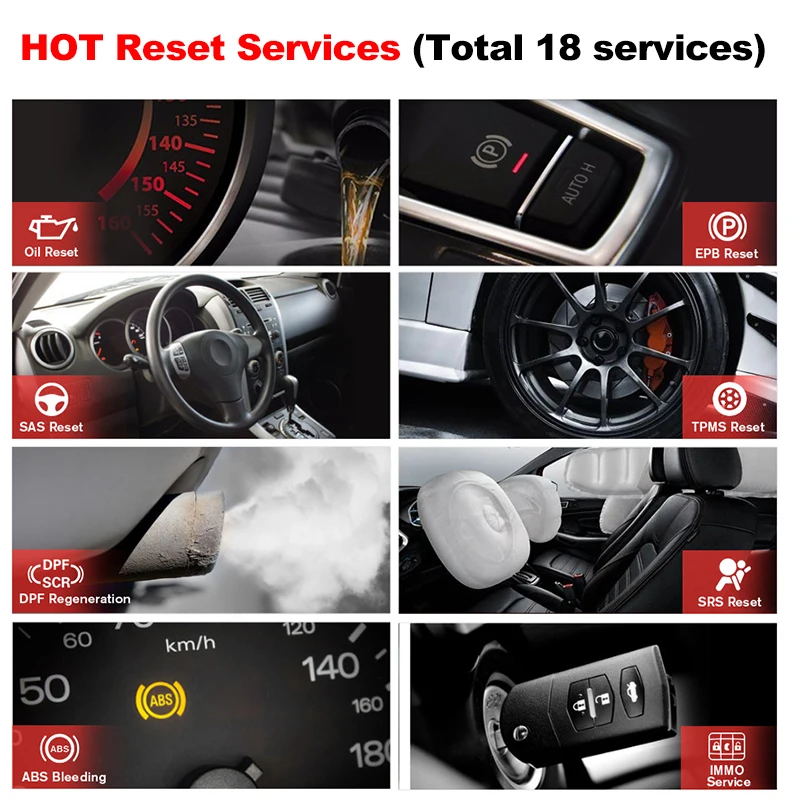 Сканер Autel MaxiPRO MP808TS профессиональный инструмент для автодиагностики TPMS сброс