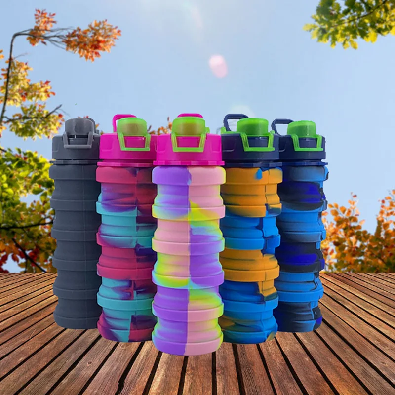 Silicone Travel Cup Telescopic Collapsible Drinking Tea Retractable Folding Coffee Outdoor Sports Tour Camping Water | Дом и сад