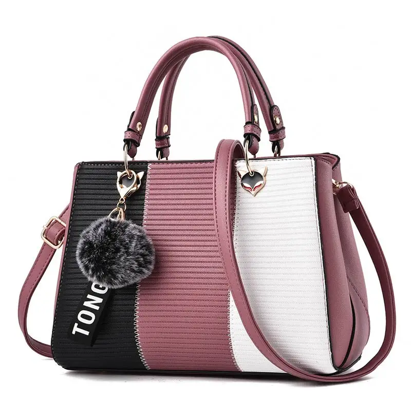 2021 New All-match Women Ornaments Totes Patchwork Handbag Party Purse Ladies Messenger Crossbody Shoulder Bags Women Handbags