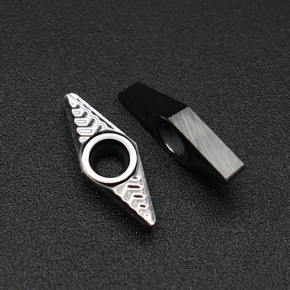 VCGT110302 VCGT110304 VCGT110308 AK 01, insertos de aluminio, herramientas de torneado de madera y Metal, insertos de torneado CNC, herramientas de aluminio y cobre