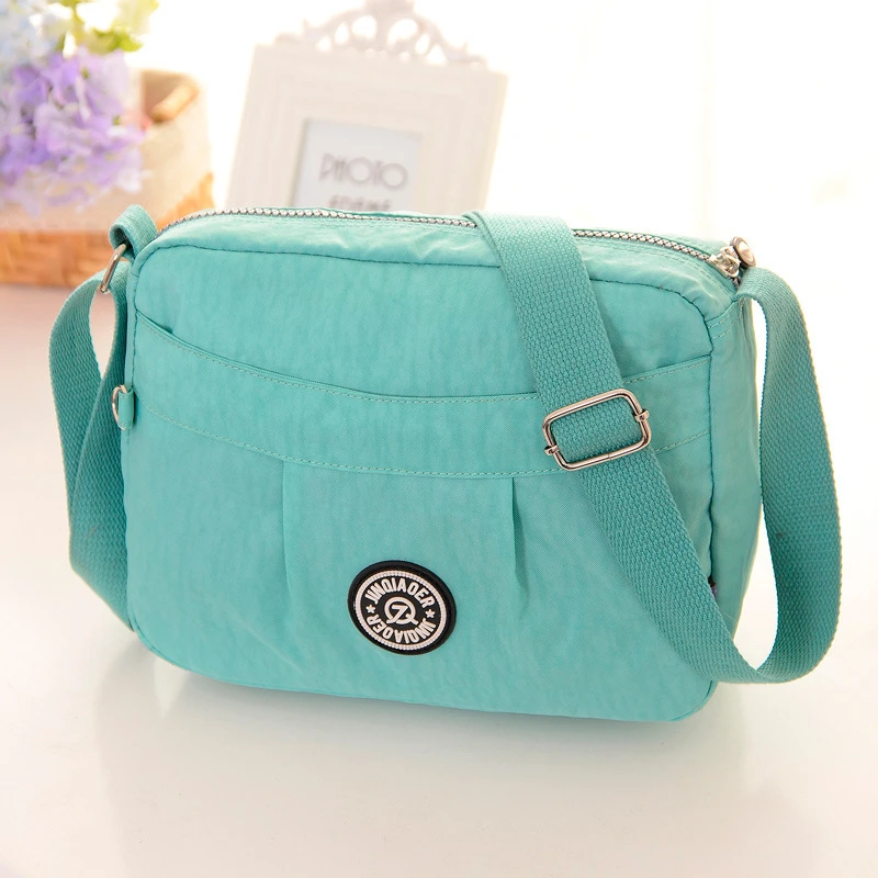 Новинка 2020 женские нейлоновые водонепроницаемые сумки-мессенджеры сумка через