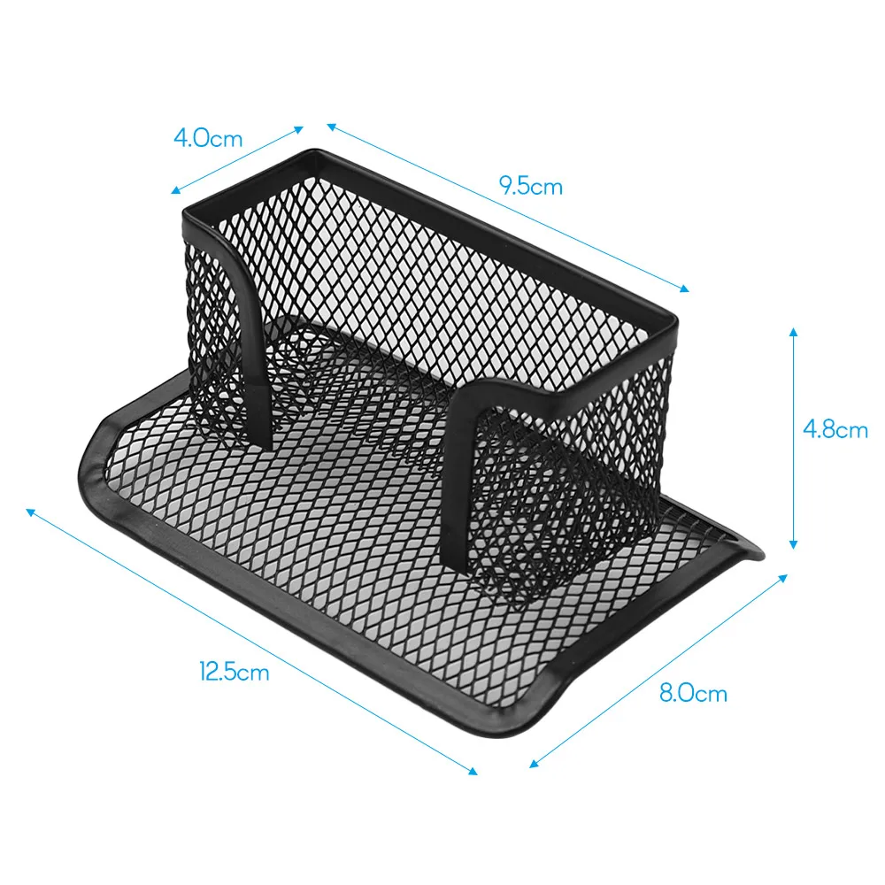 Металлический Сетчатый держатель для визитных карточек органайзер подставка