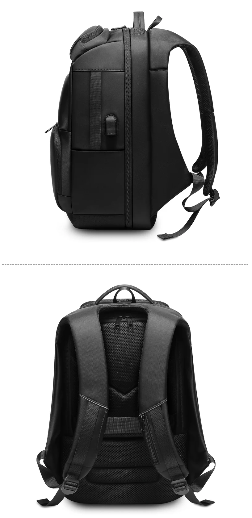 NIGEER Мужской Дорожный рюкзак большой емкости мужской Mochila Задняя Анти-Вор сумка зарядка через usb Водонепроницаемый 17,3 дюймовый рюкзак для ноутбука