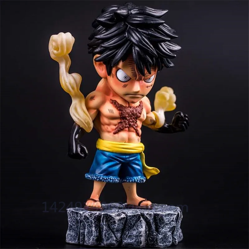 Аниме цельная Татуировка мышечная обезьяна д Луффи и ророноа Зоро соломенная