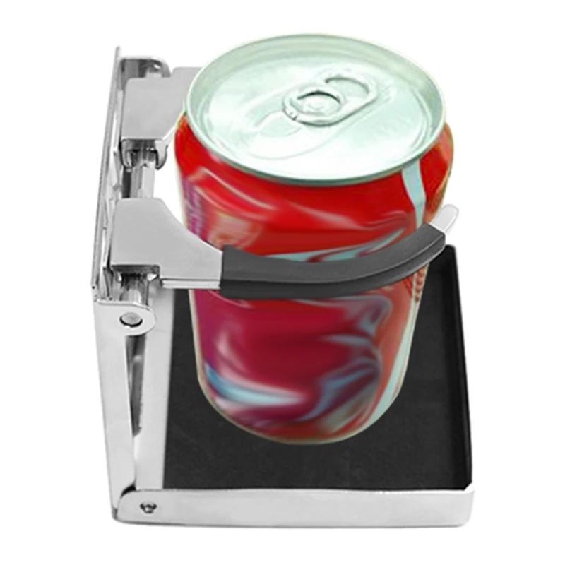 

2Pcs Folding Cup Drink Holder Can Bottle Holder Stand Mount Support Auto Car Marine Boat Truck RV Fishing Box