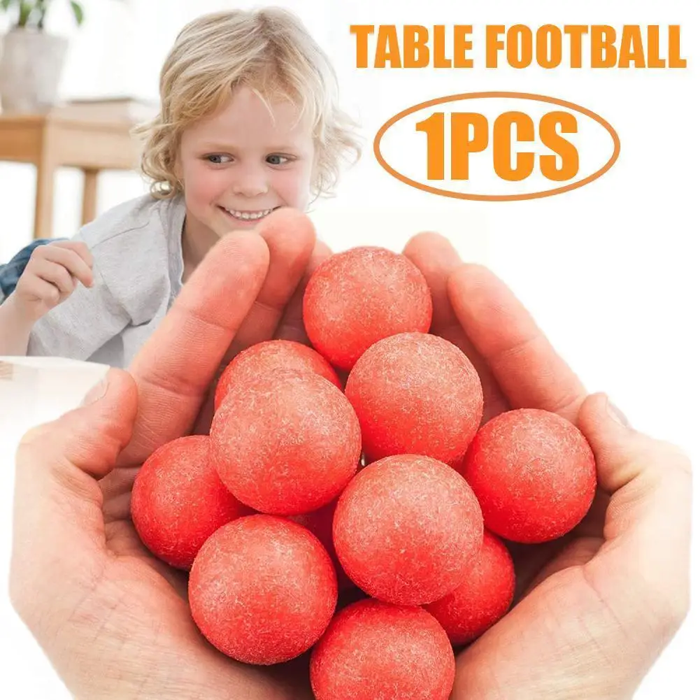 

36 мм красно-оранжевый матовый мини-Настольный футбол аксессуары для игры в помещении Настольный мяч для игры в футбол Специальный Футбольн...