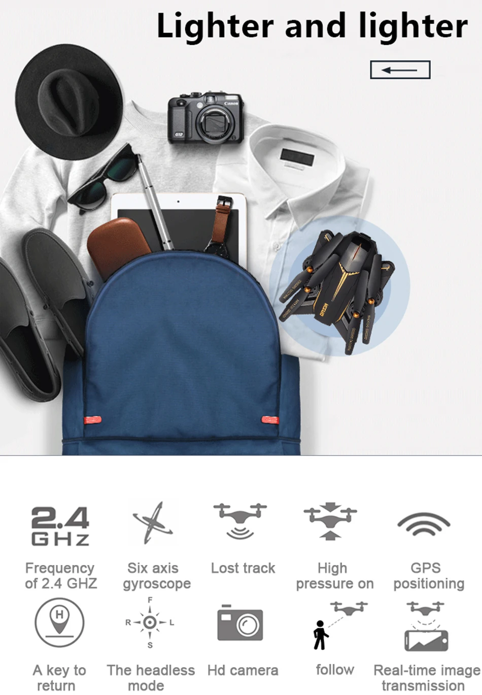 VISUO XS812 Дрон gps позиционирование следуй за мной 4K 5G wifi FPV камера Дрон профессиональная широкоугольная камера Квадрокоптер RC Дрон VS F11