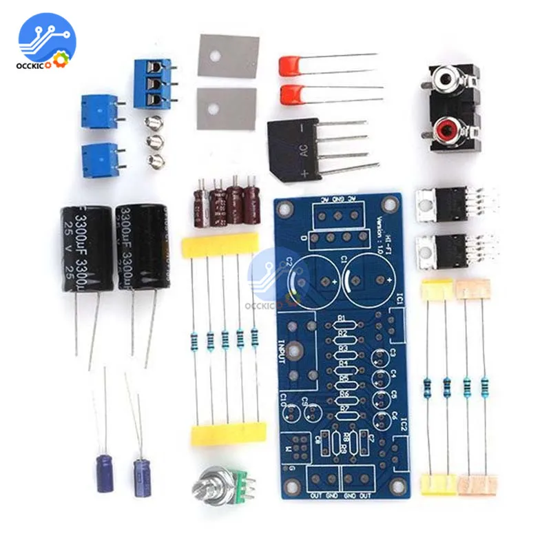 TDA2030A усилитель доска Аудио Мощность динамик усилитель DIY комплект для Arduino 18 Вт x 2 BTL Amplificador трансивер
