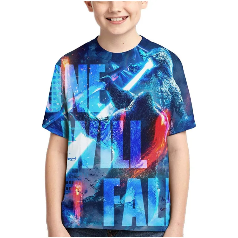 

2021 Summer 3D Printed Cartoon Monster Soft Tshirt Men Women Children Fashion Streetwear Boy Girl Kids T-shirts Cool Tops Tee