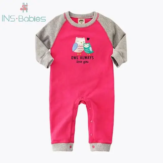 Детские комбинезоны с животными новинка 2020 модная одежда длинным рукавом