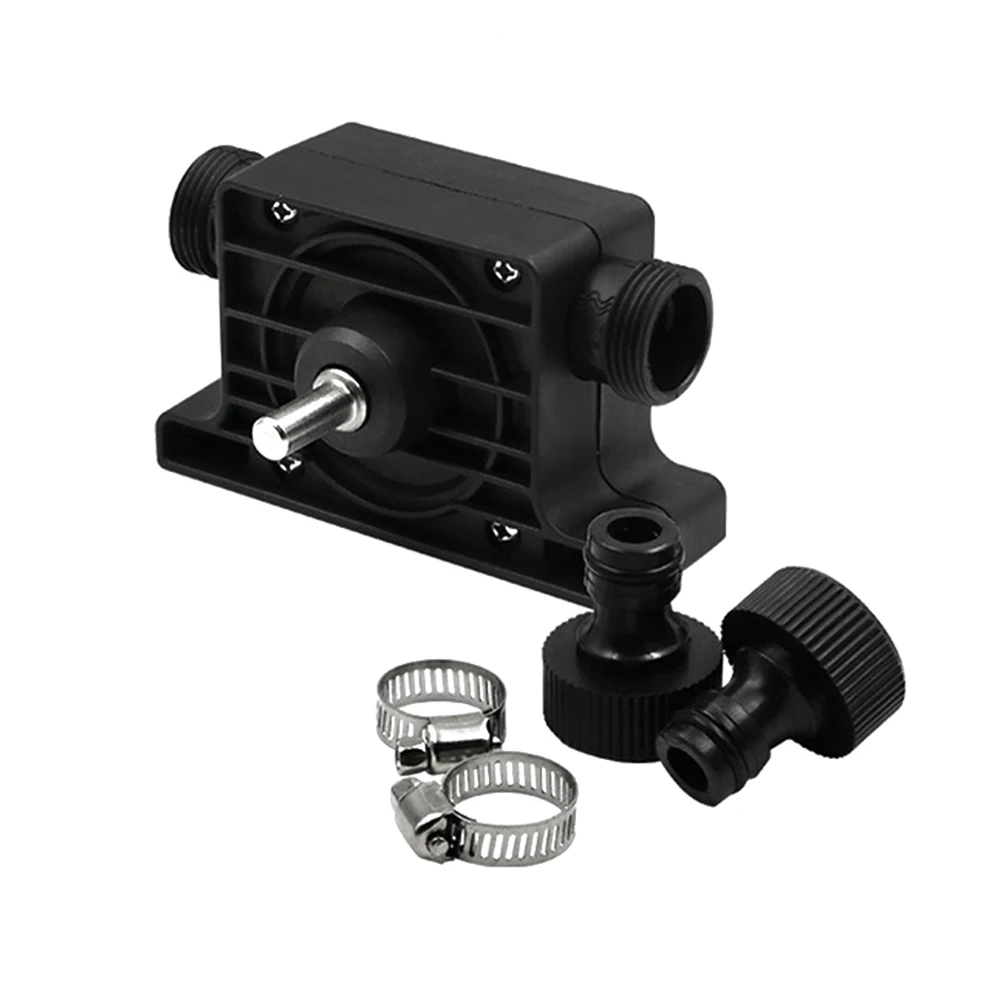 Портативный черный электрический сверлильный насос дрель ABS самовсасывающий