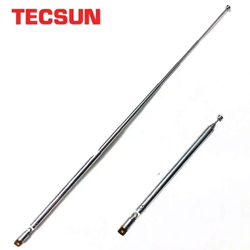 Tecsun-Antena de radio de acero original, repuesto para antena PL-660, PL-600, PL-310, PL-380, R-9012, PL-360, D-808, PL-880, S-2000