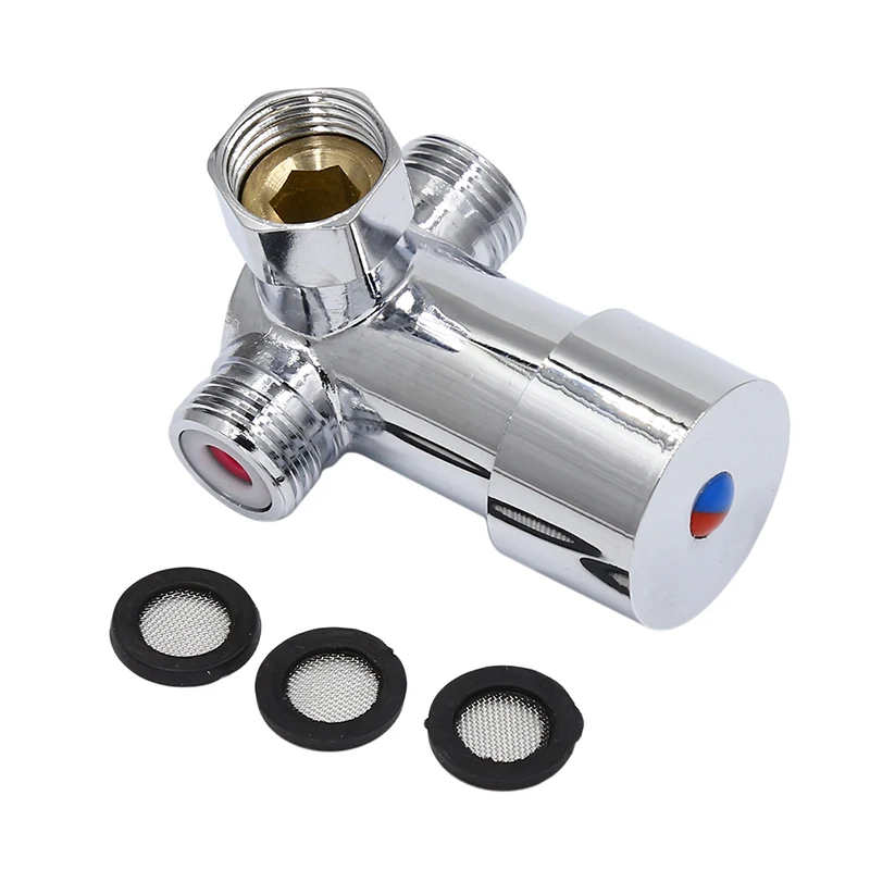 

Pipe Thermostat Faucet Thermostatic Mixing Valve Bathroom Water Temperature Control Faucet Cartridges