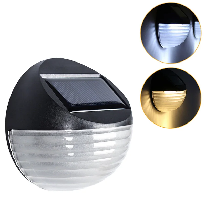 

Solar Led Lights Outdoor Waterproof Led Solar Power Sunlight Garden Lamp For Wall Patio Stair Lighting Emergency Spotlights