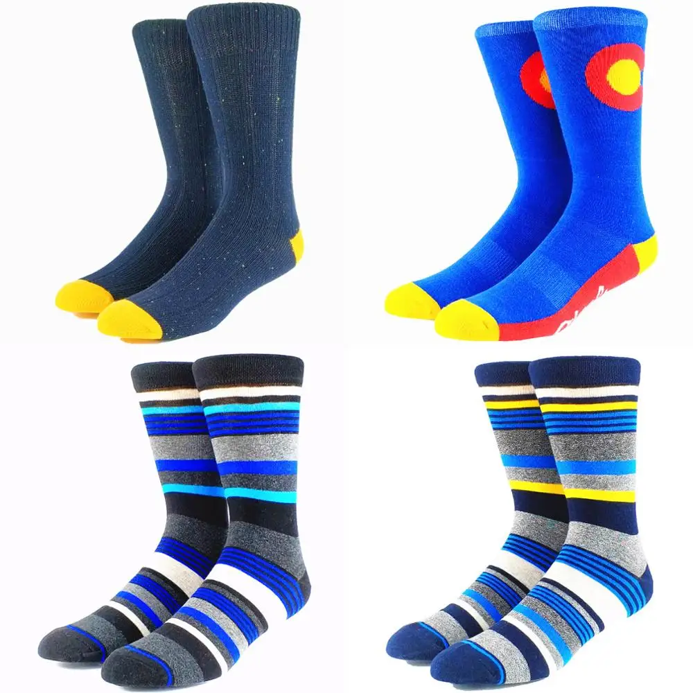 

16 Pairs Men Funny Socks Pack Casual Skate