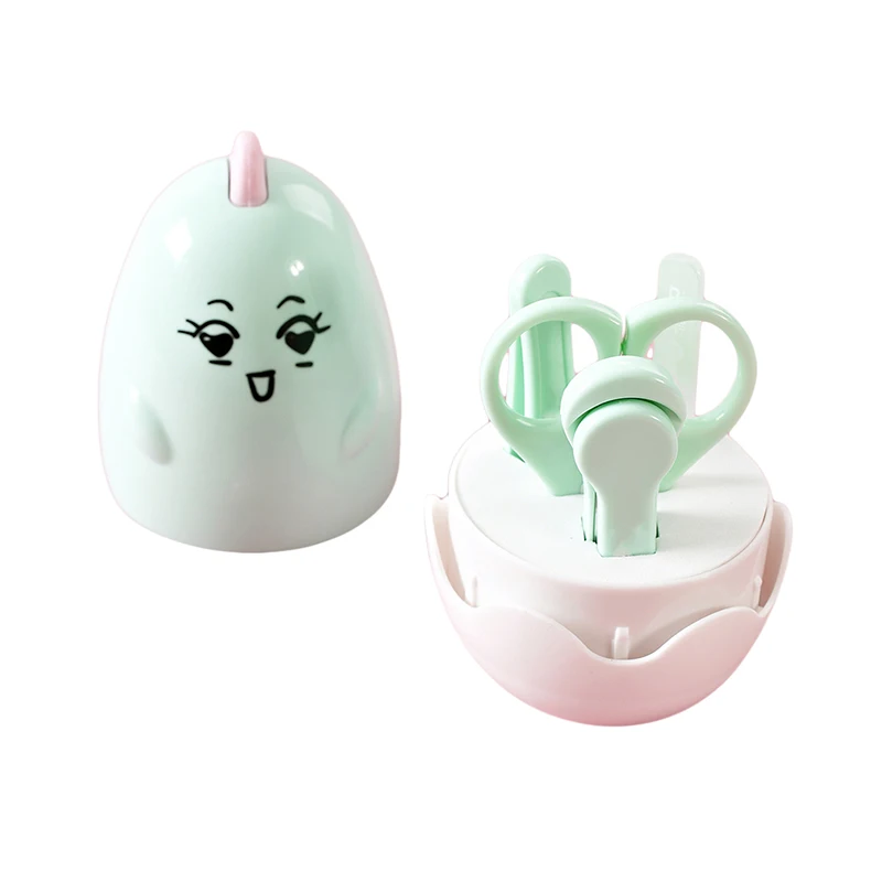 

4Pcs/set Baby Nail Scissors Gorgeous Trimmer Sets Safety Care Nail Cutter Nail Scissors Nails Suit Newborn Baby Care