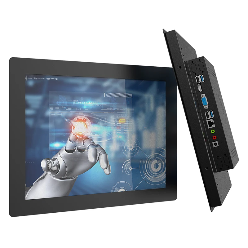 

21.5 inch Embedded Desktop Computers Interl 3217U i5 i7 Industrial tablet panel pc with Resistive Touch Screen for Windows XP/7