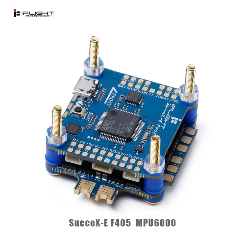 IFlight sucex-E F4 Контроллер полета OSD& 45A Blheli_S 2-6S 4 в 1 бесщеточный ESC стек 30,5x30,5 мм для радиоуправляемой рама беспилотника