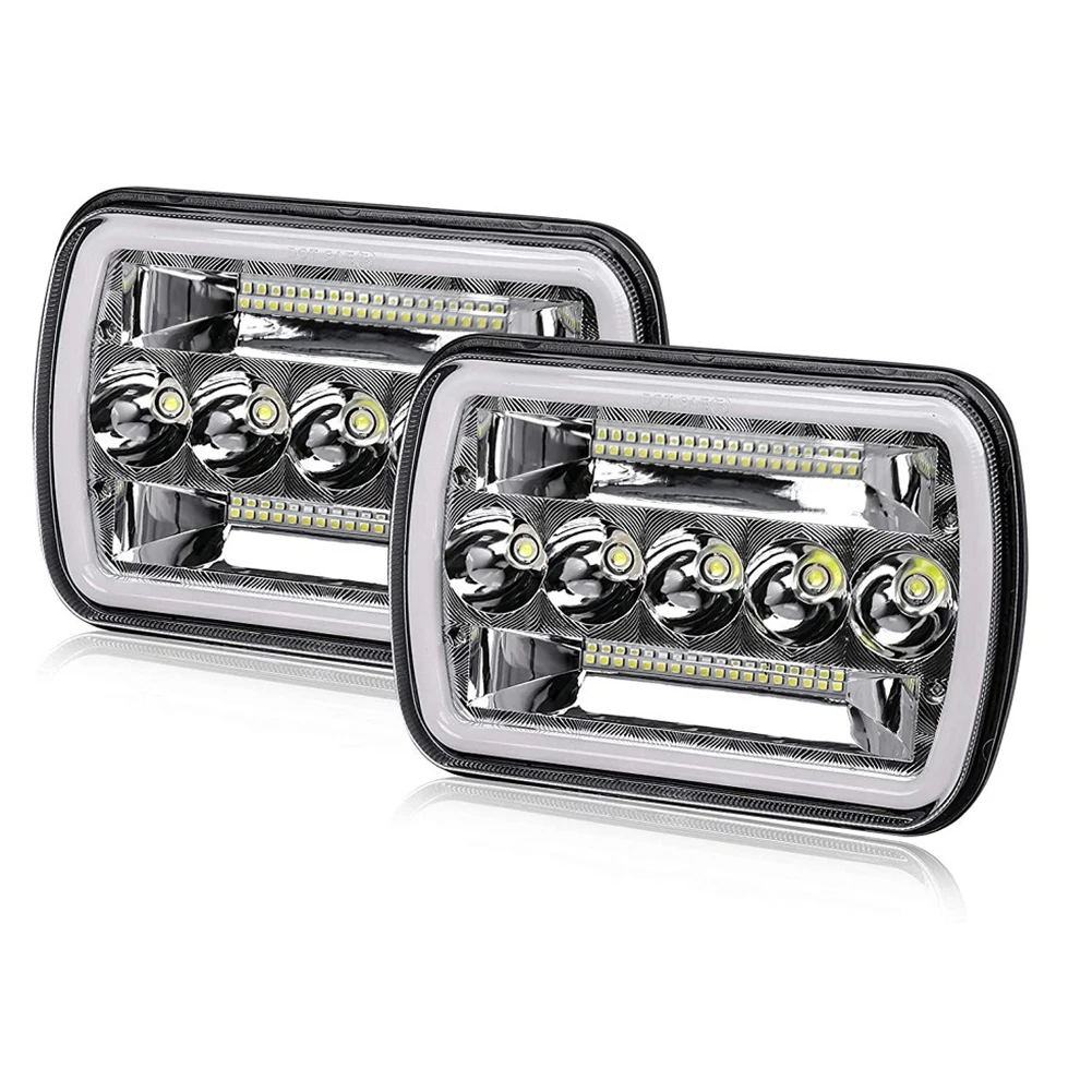 

2 шт., фары дальнего света для автомобиля, 5 х7 дюймов